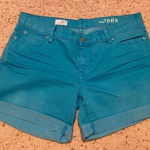 GAP Aqua Jean Short Size 10